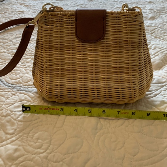 Wicker handbag NWOT - Picture 10 of 15
